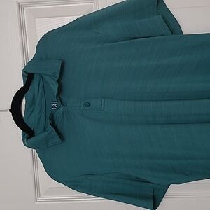 George Polo Shirt. Men's medium green